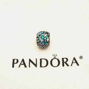 Pandora Crystal Cosmic Stars Charm Green